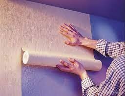 Wall paper Fixing